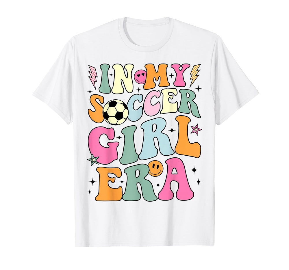 My Soccer Era Groovy Soccer T-Shirt - Custom Art Print Men Women