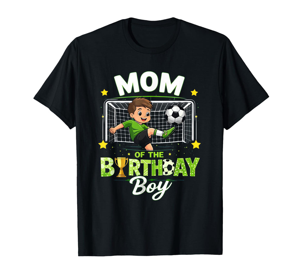Soccer Mom Birthday Party Soccer Family T-Shirt - Novelty Apparel Unisex