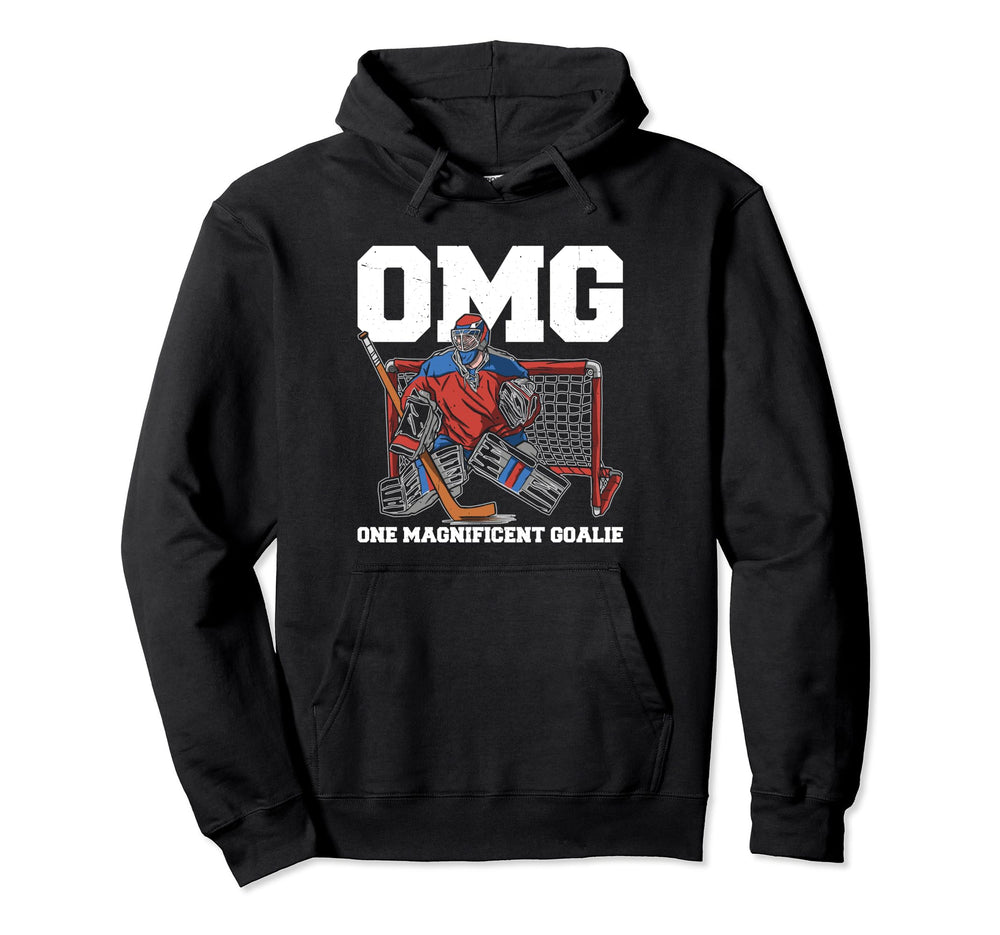 Goaltender Goalkeeper Ice Hockey Goalie Hoodie - Graphic Print for Adults