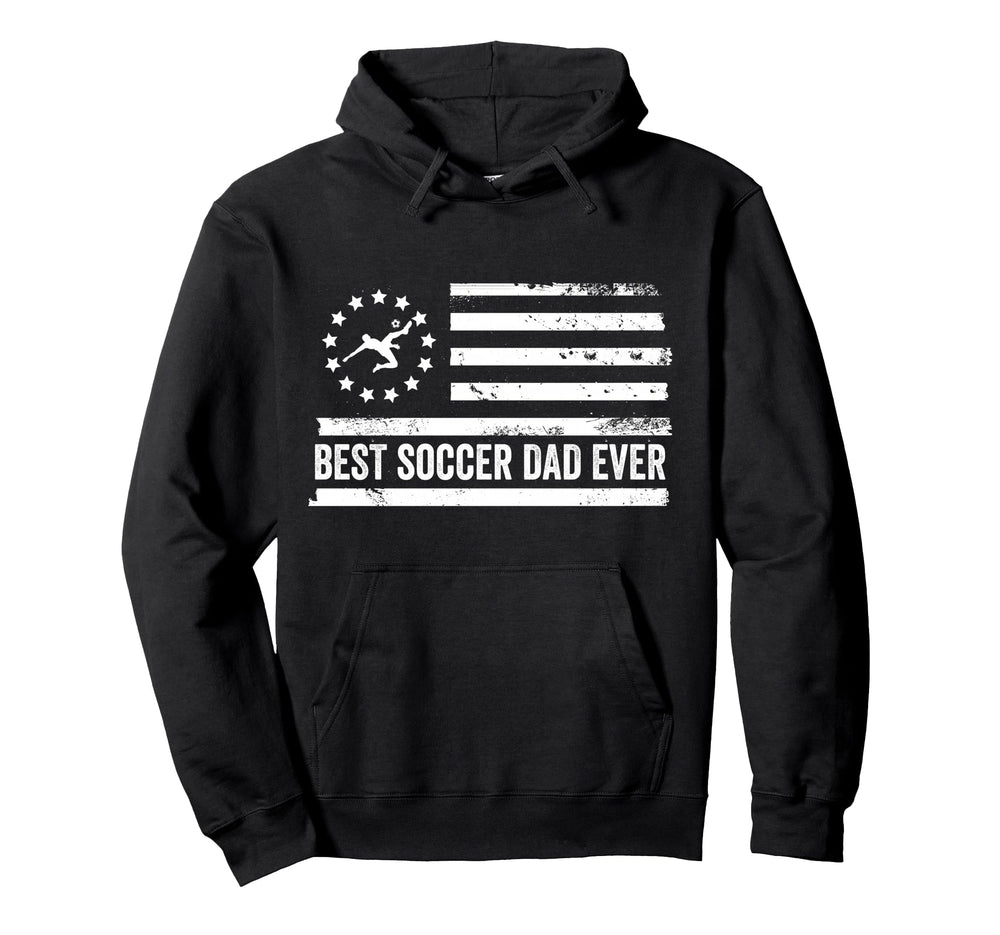 Soccer Player Coach Team Us American Hoodie - Graphic Print for Adults
