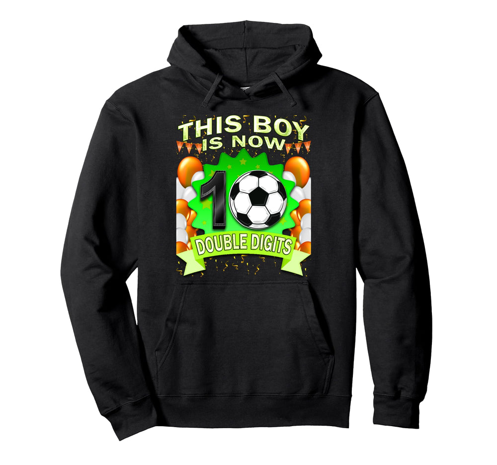 This Now 10 Double Digits Soccer 10 Hoodie - Aesthetic Graphic Unisex