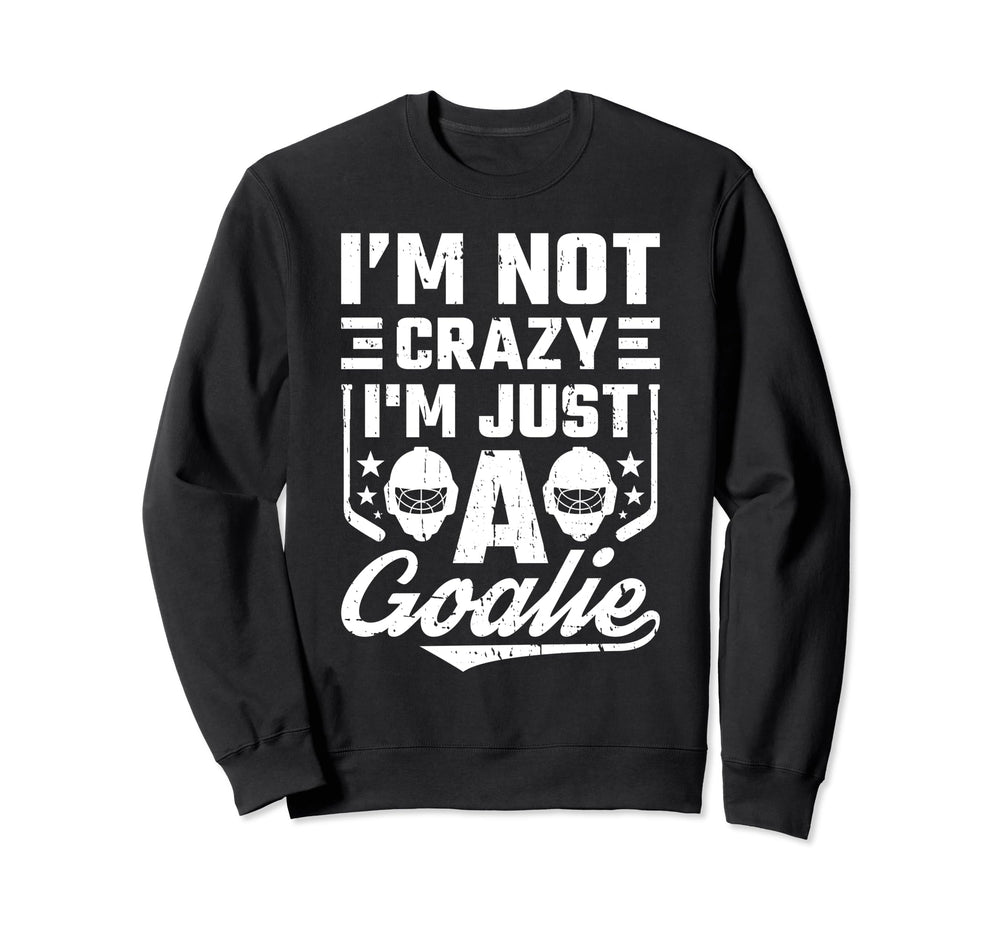 Hockey Goalkeeper Ice Hockey Sweatshirt - Streetwear Style for Adults