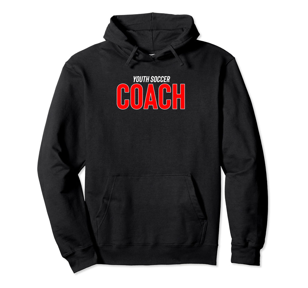 Recreation League Soccer Team Coach Hoodie - Graphic Print Unisex