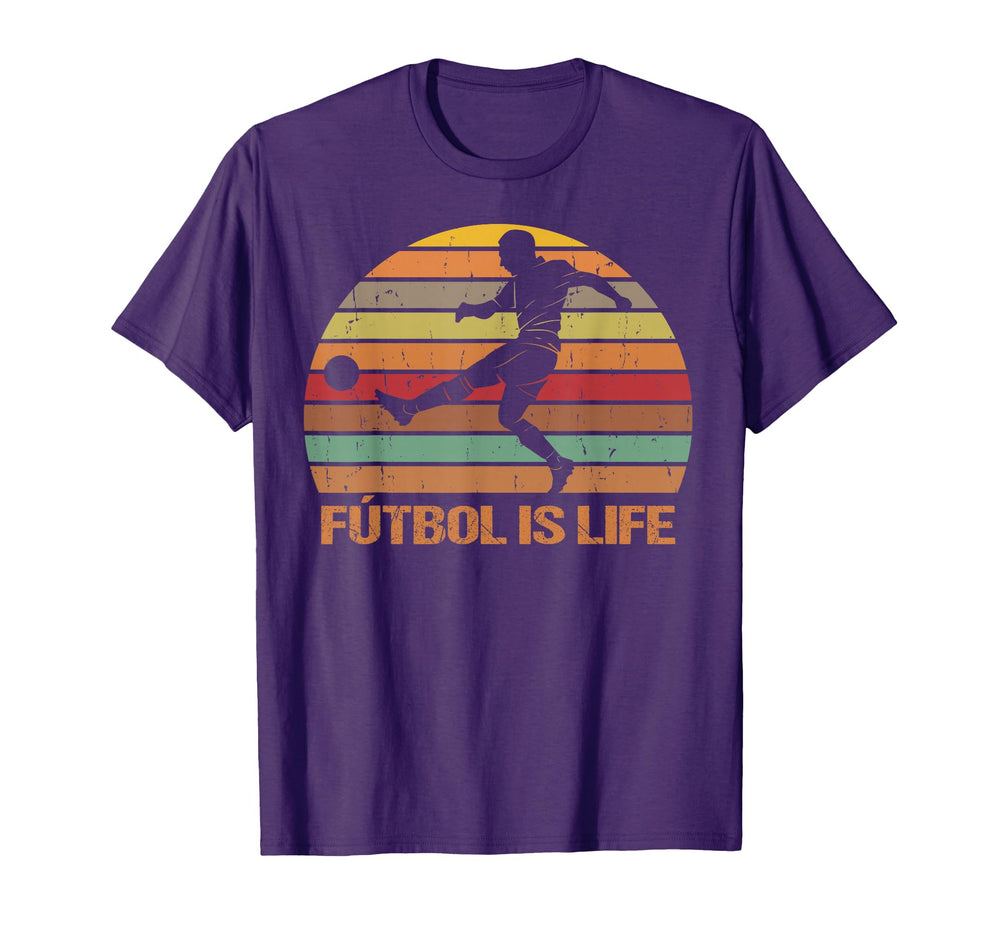 Futbol Is Life T-Shirt - Fun Novelty Design Unisex