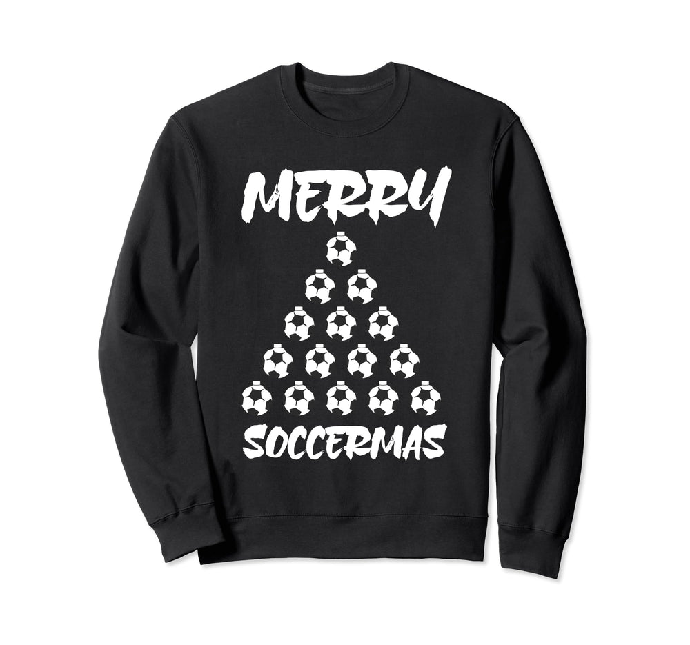 Soccer Goalkeeper Holiday Santa Sweatshirt - Unique Graphic for Adults