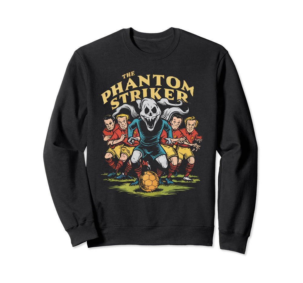 Soccer Halloween Spooky Sweatshirt - Custom Art Print for Adults