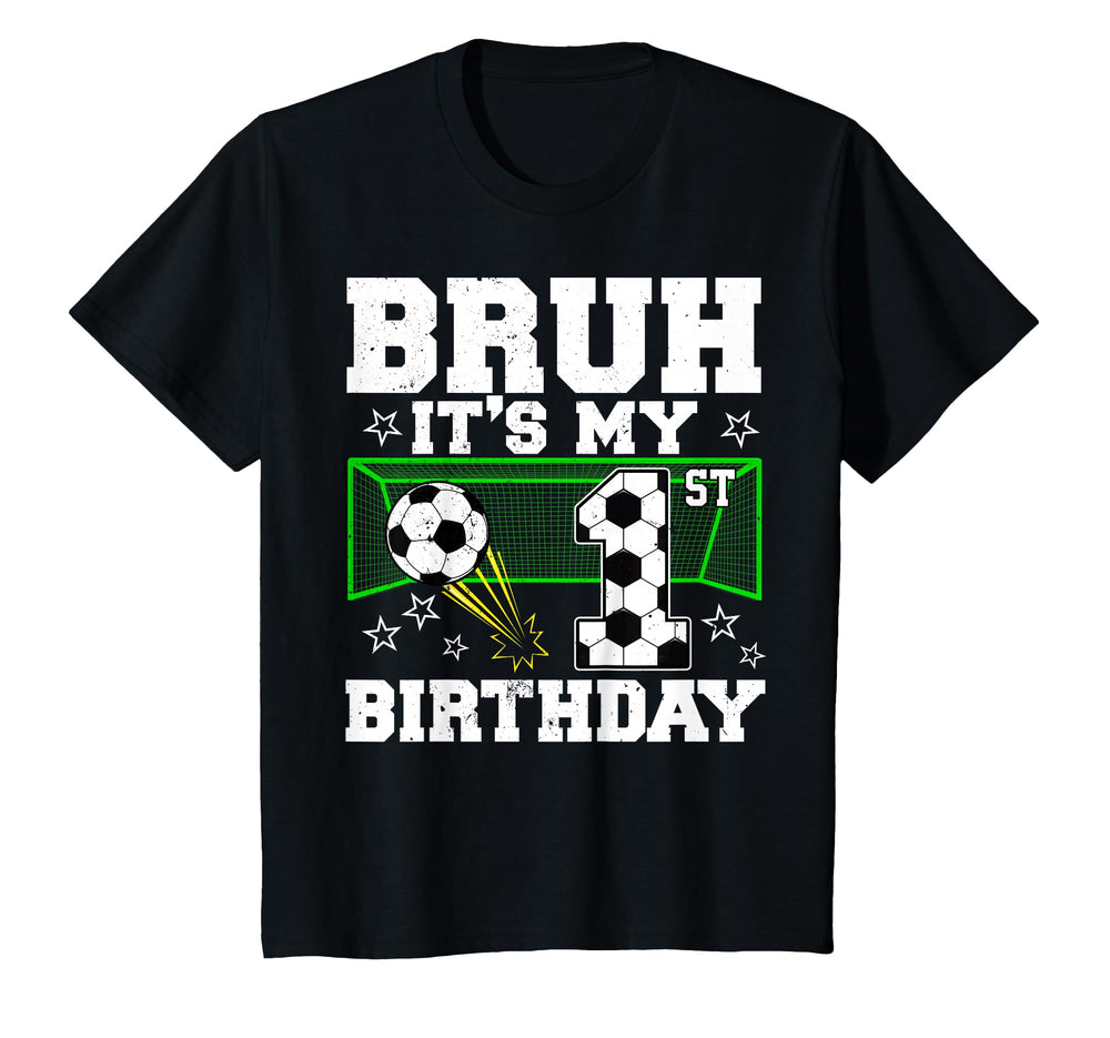 Its My 1St Birthday Soccer 1 Year Old T-Shirt - Unique Graphic for Adults