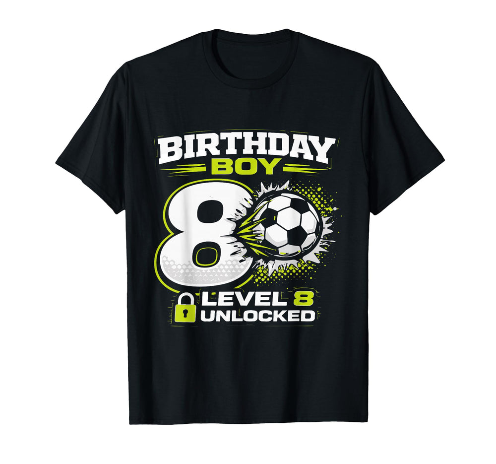 Bruh Its My 8Th Birthday Soccer T-Shirt - Novelty Apparel for Adults