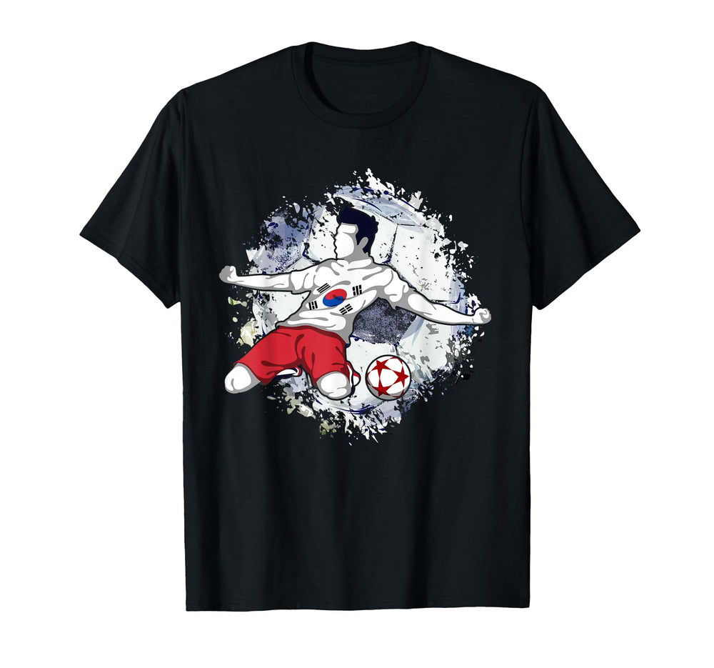 South Korea Soccer Korean National Flag T-Shirt - Minimalist Print Unisex
