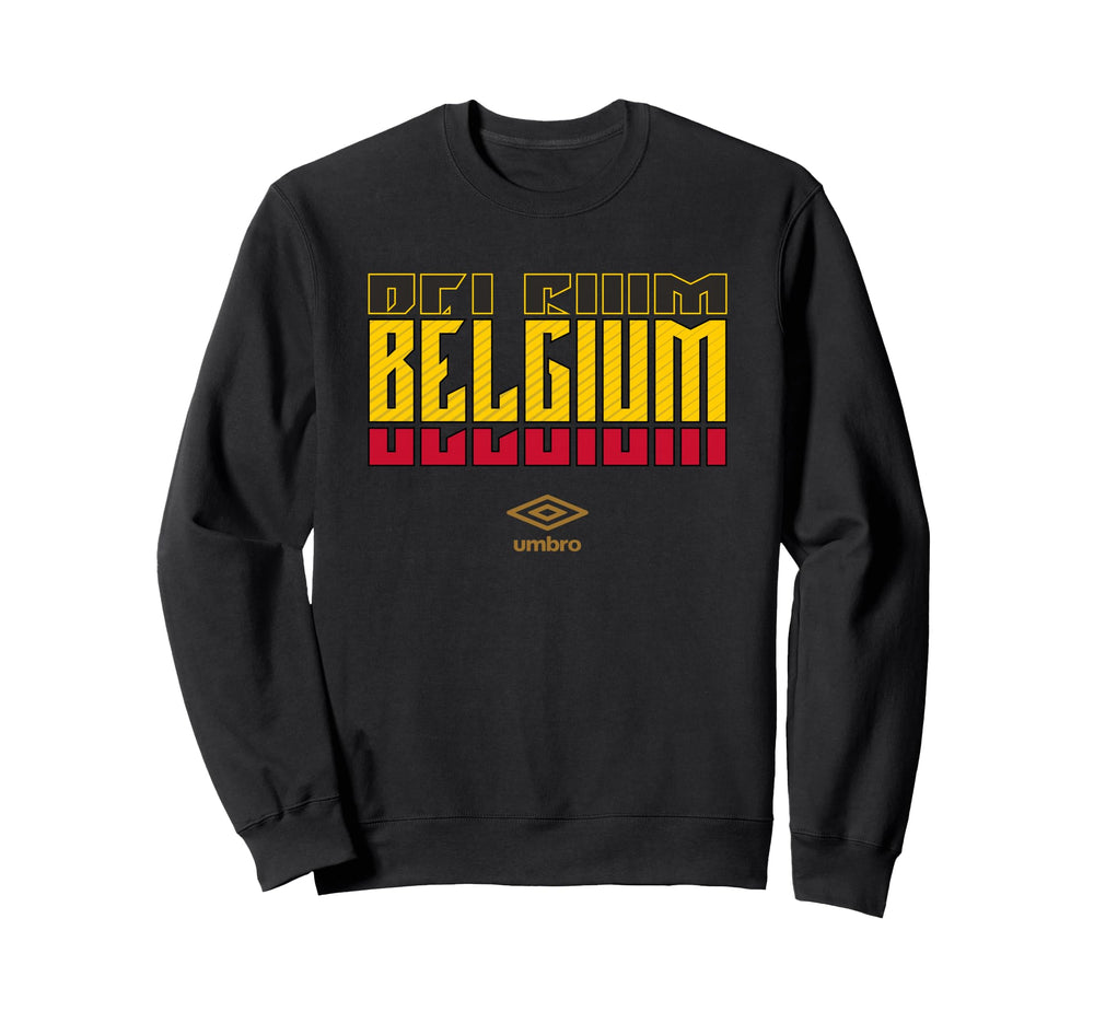 Umbro International Soccer Belgium Sweatshirt - Graphic Print Unisex
