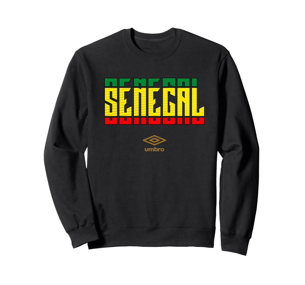 Umbro International Soccer Senegal Sweatshirt - Trendy Graphic Unisex