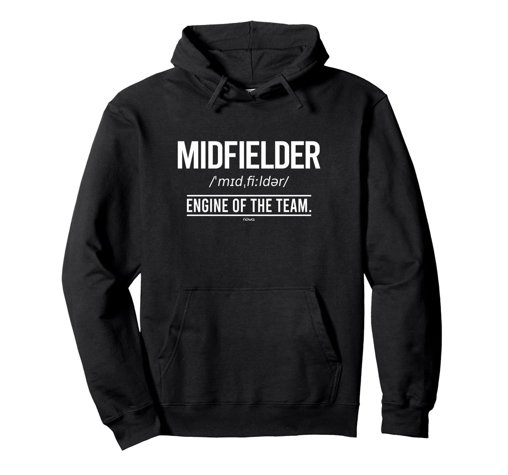 Football Midfielder Engine Team Hoodie - Unique Graphic Men Women