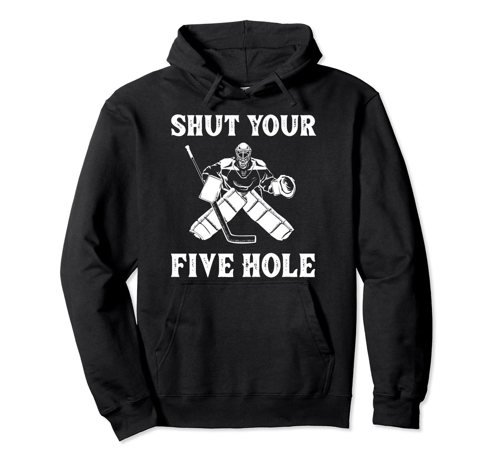 Funny Ice Hockey Ice Hockey Goalkeeper Hoodie - Unique Graphic Unisex