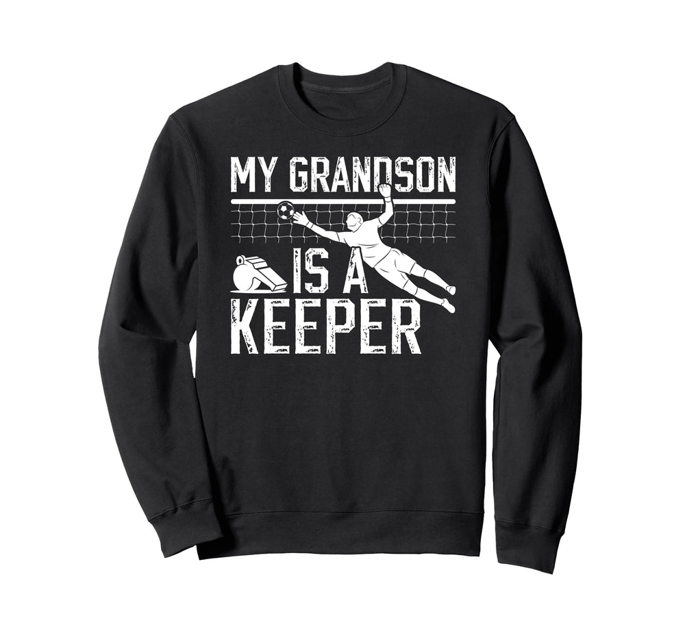 Proud Soccer Keeper Pop Pop Sweatshirt - Streetwear Style for Adults