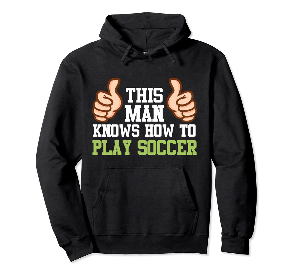 How To Play Soccer Sports Player Hoodie - Minimalist Print Men Women