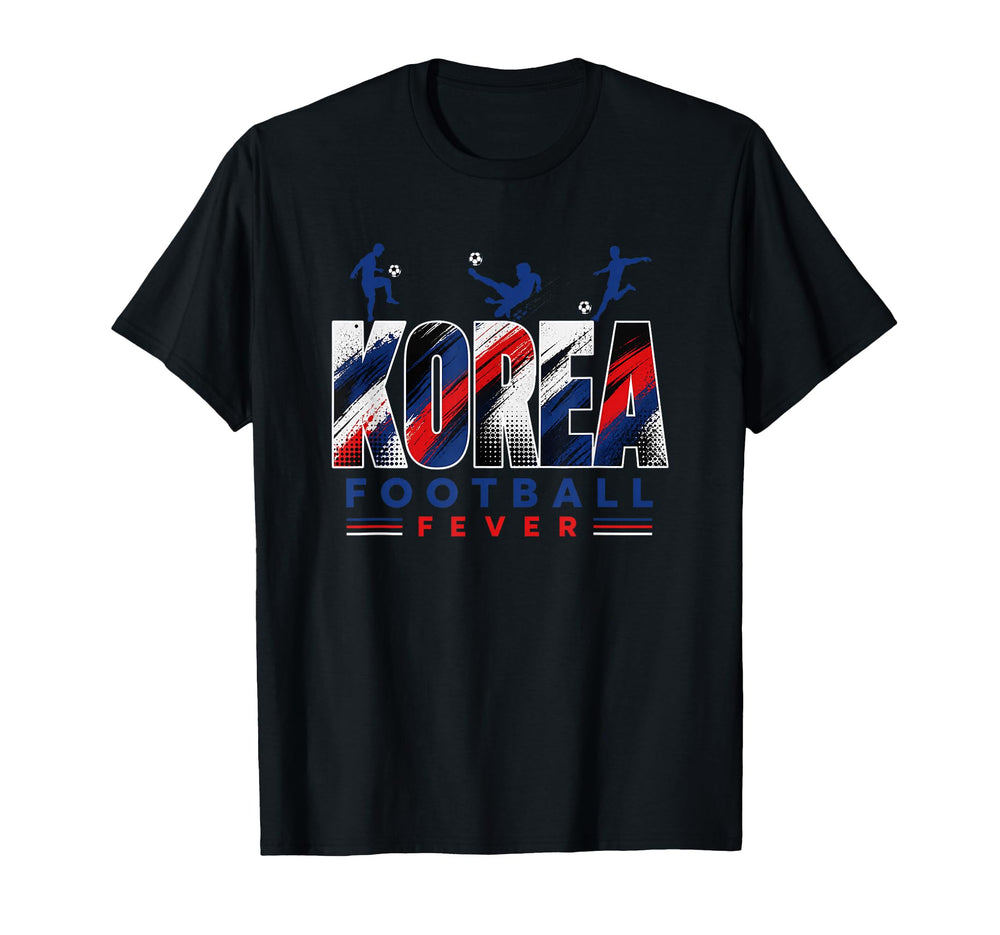 Korea Football Fever 2026 Soccer Fans T-Shirt - Streetwear Style Men Women