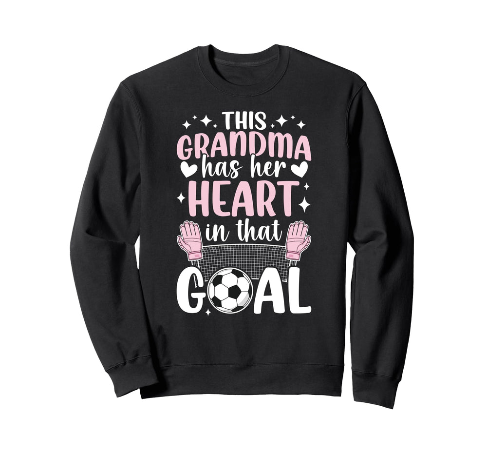 Proud Soccer Goalie Grandma Soccer Sweatshirt - Trendy Graphic Unisex