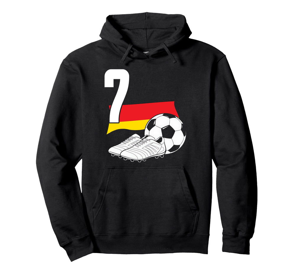 7 Soccer Birthday Gift Soccer Fan Hoodie - Trendy Graphic for Adults