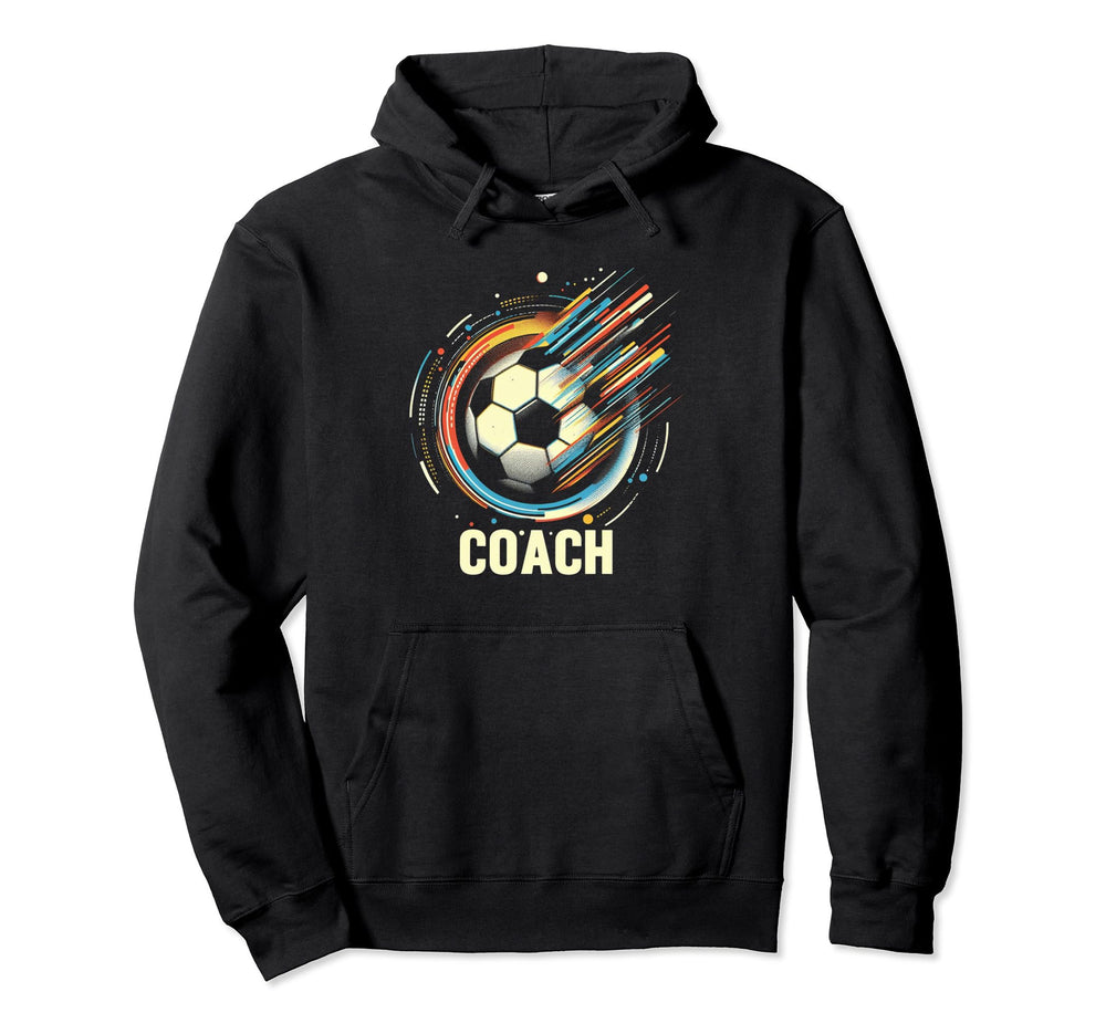 Soccer Coach Training Coaching Football Hoodie - Trendy Graphic Men Women