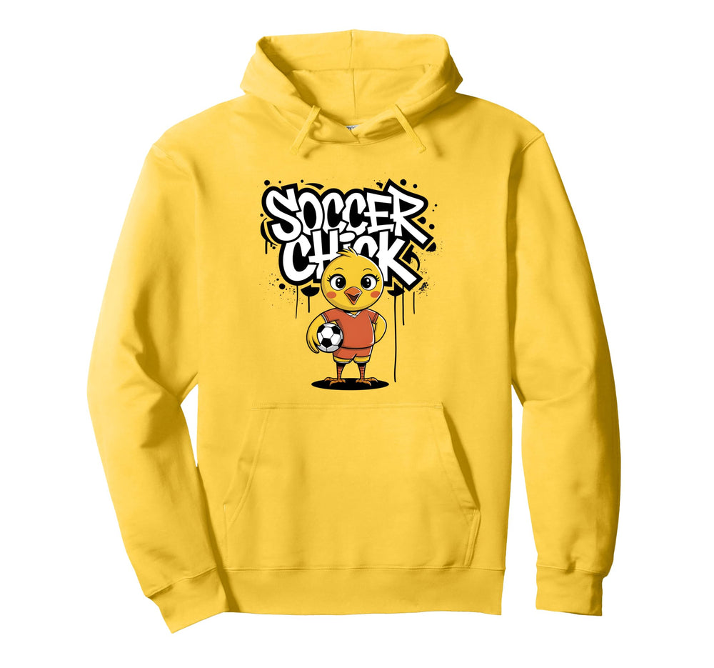 Soccer Chick Soccer Player Soccer Hoodie - Novelty Apparel Unisex