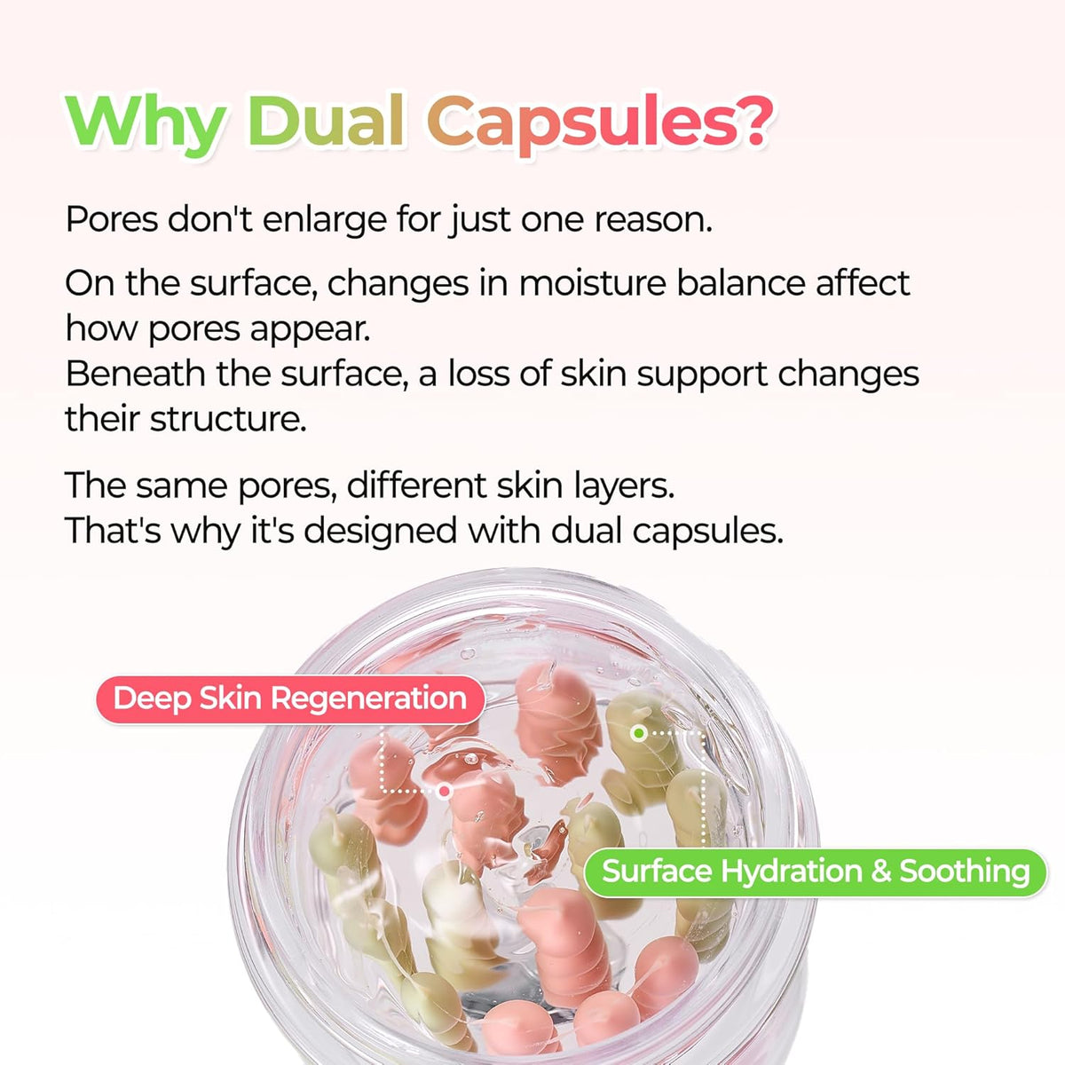 Dr.Melaxin CACTOX Pore Relief Dual Capsule Cream - Snipetell