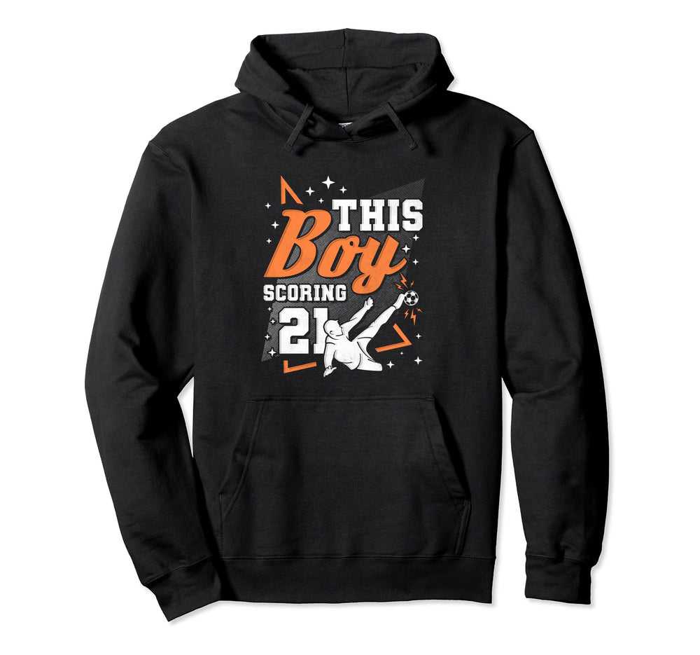 21St Birthday This Scoring 21 Years Old Hoodie - Graphic Print for Adults