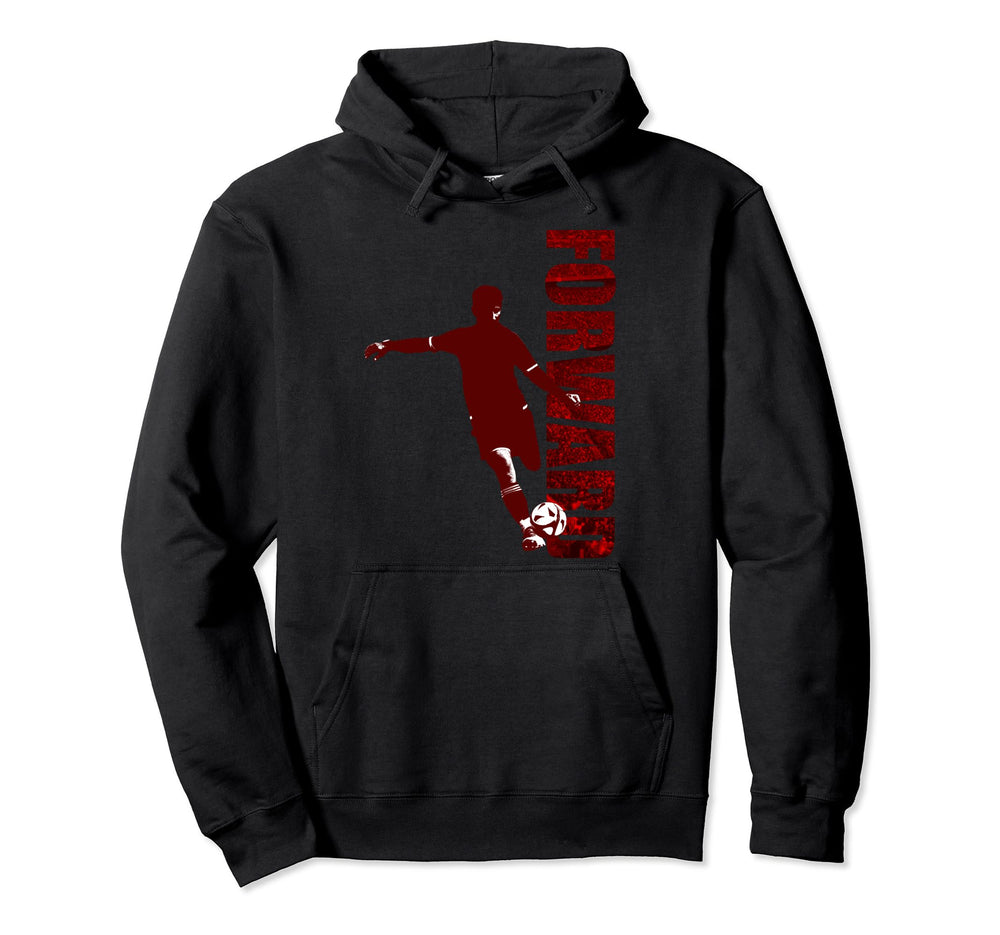Soccer Tournament Forward Hoodie - Fun Novelty Design Unisex