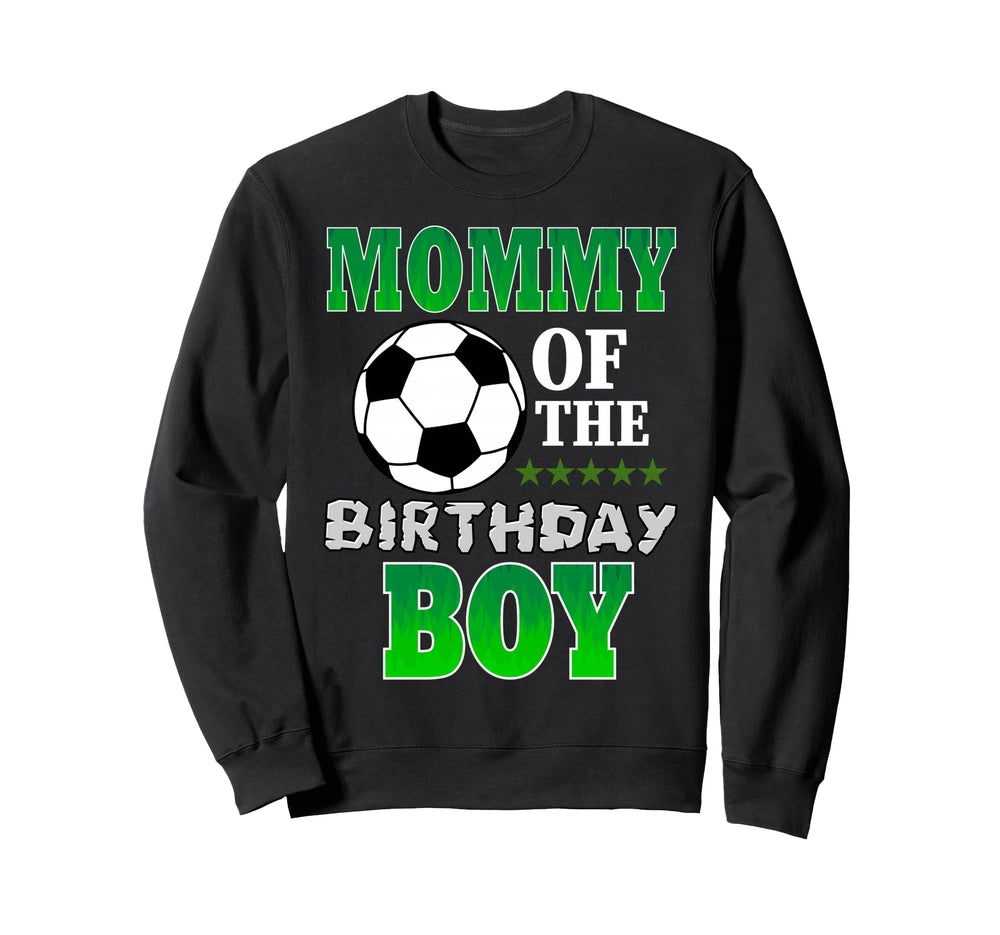 Mommy Birthday Soccer Stars Sweatshirt - Fun Novelty Design for Adults