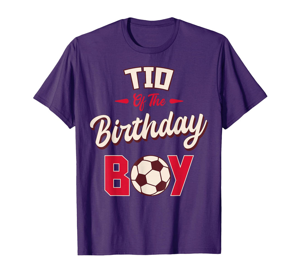 Tio Birthday Soccer Player Bday Party T-Shirt - Novelty Apparel Men Women