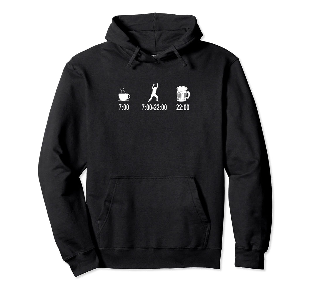 My Day Coffee Handball Beer Handball Hoodie - Fun Novelty Design Men Women
