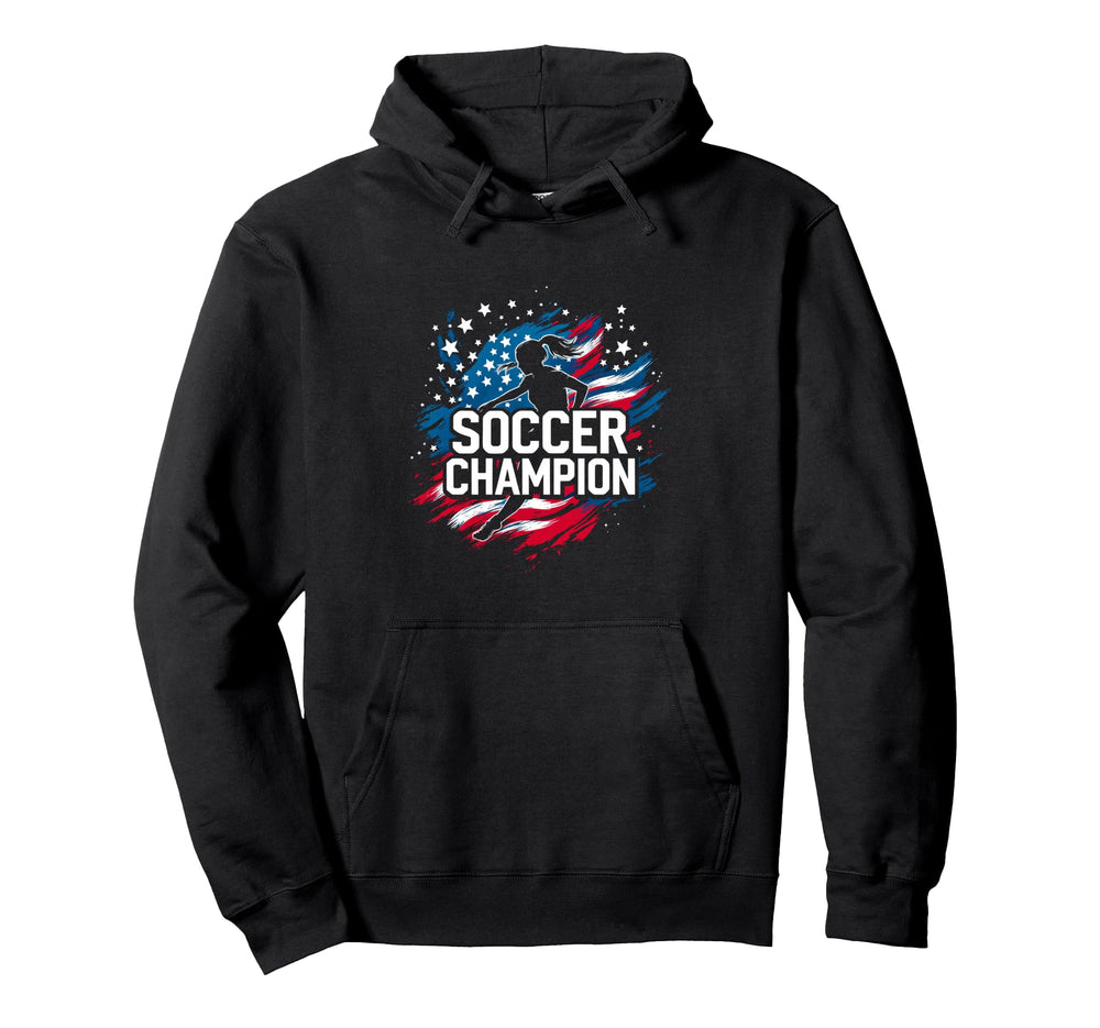 Soccer Champion Hoodie - Fun Novelty Design Unisex