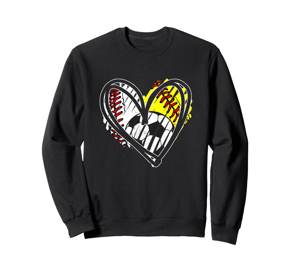 Baseball Softball Soccer Ball Sweatshirt - Aesthetic Graphic for Adults