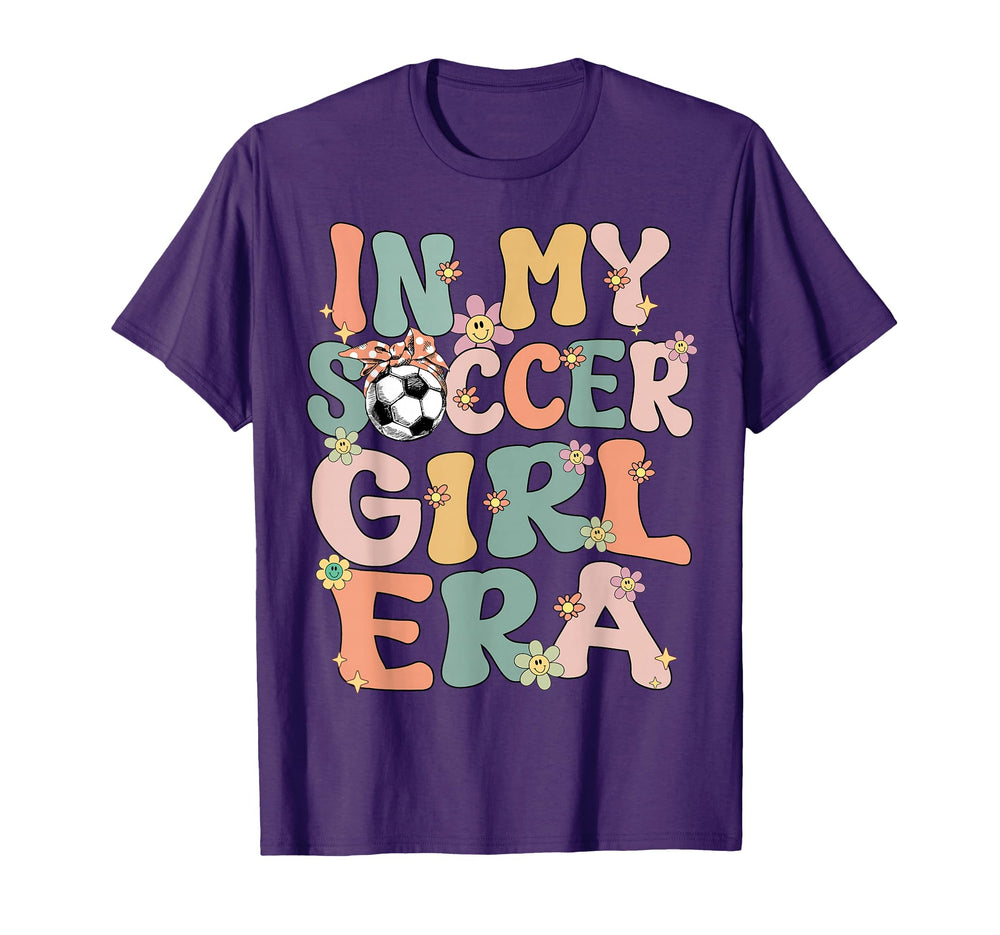 My Soccer Era Groovy Soccer Soccer T-Shirt - Minimalist Print Unisex