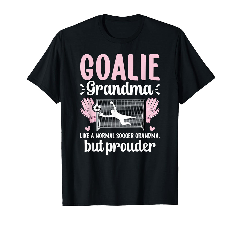 Soccer Goalie Grandma Soccer Keeper T-Shirt - Minimalist Print for Adults