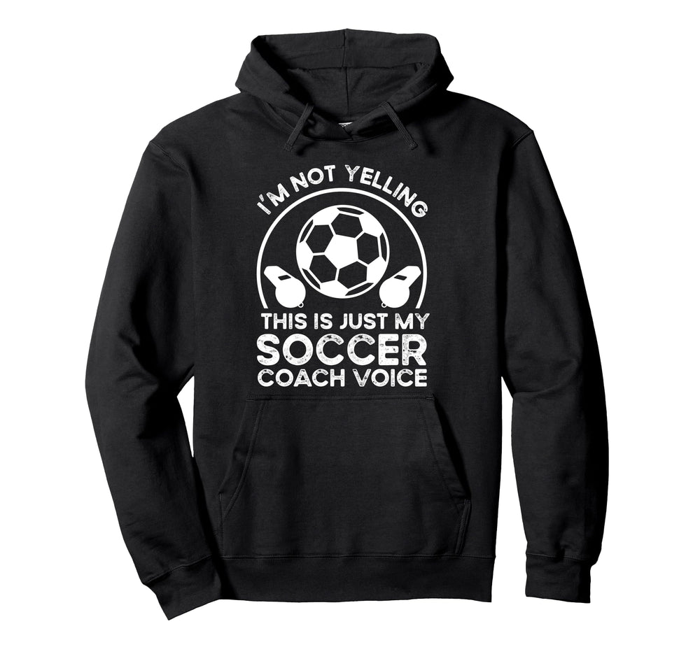 Soccer Coach Hoodie - Graphic Print Men Women