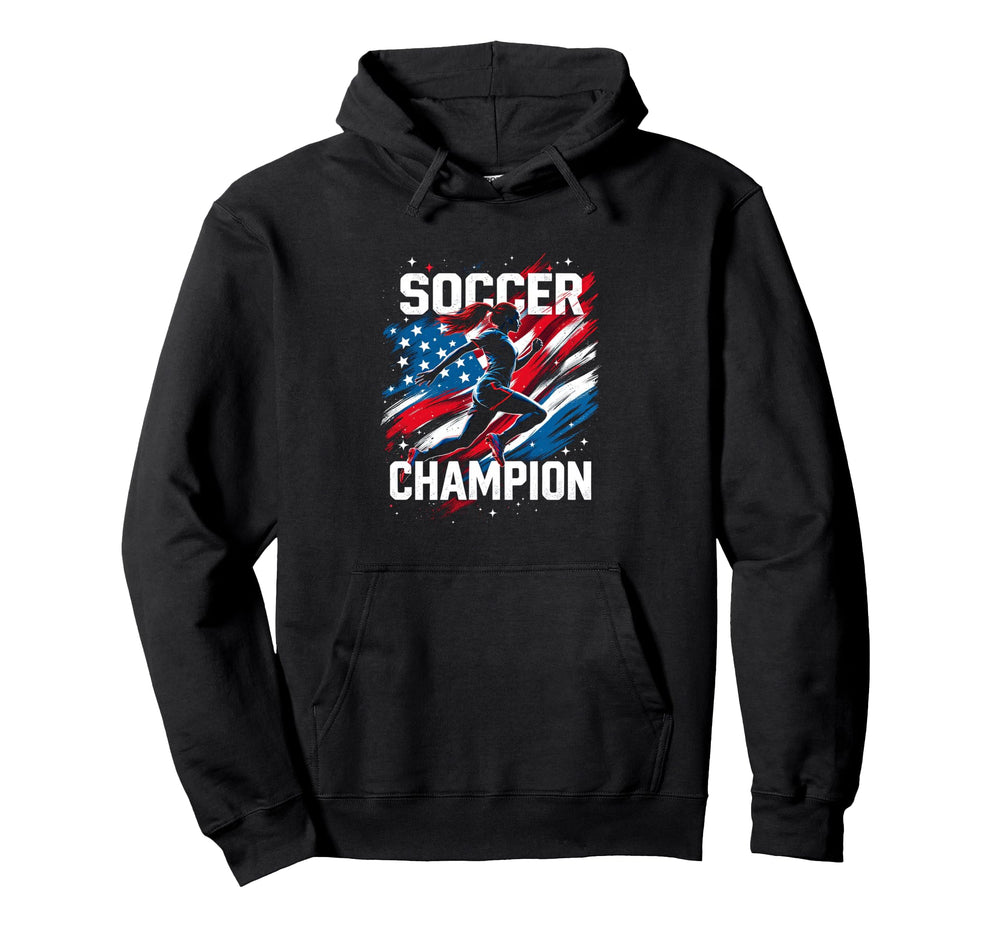 Soccer Champion Soccer Sports Hoodie - Casual Everyday Wear for Adults