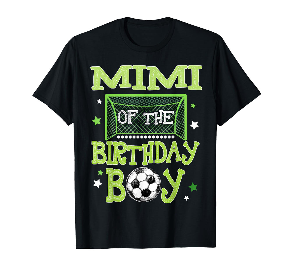 Mimi Birthday Soccer Family Matching T-Shirt - Unique Graphic for Adults