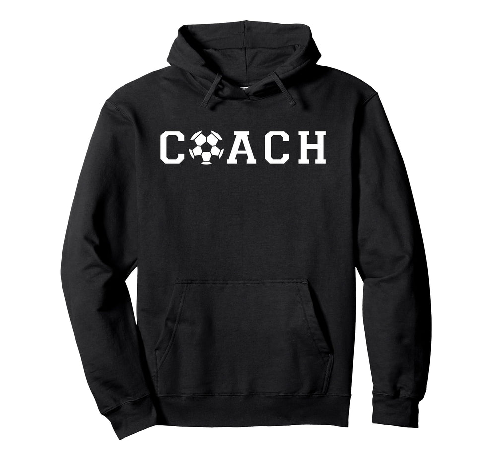 Soccer Coach Funny Football Trainer Hoodie - Minimalist Print for Adults