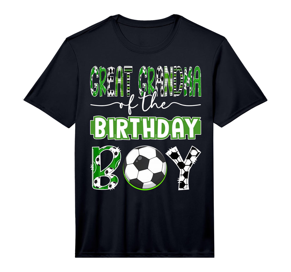 Great Grandma Birthday Soccer Player T-Shirt - Aesthetic Graphic Men Women