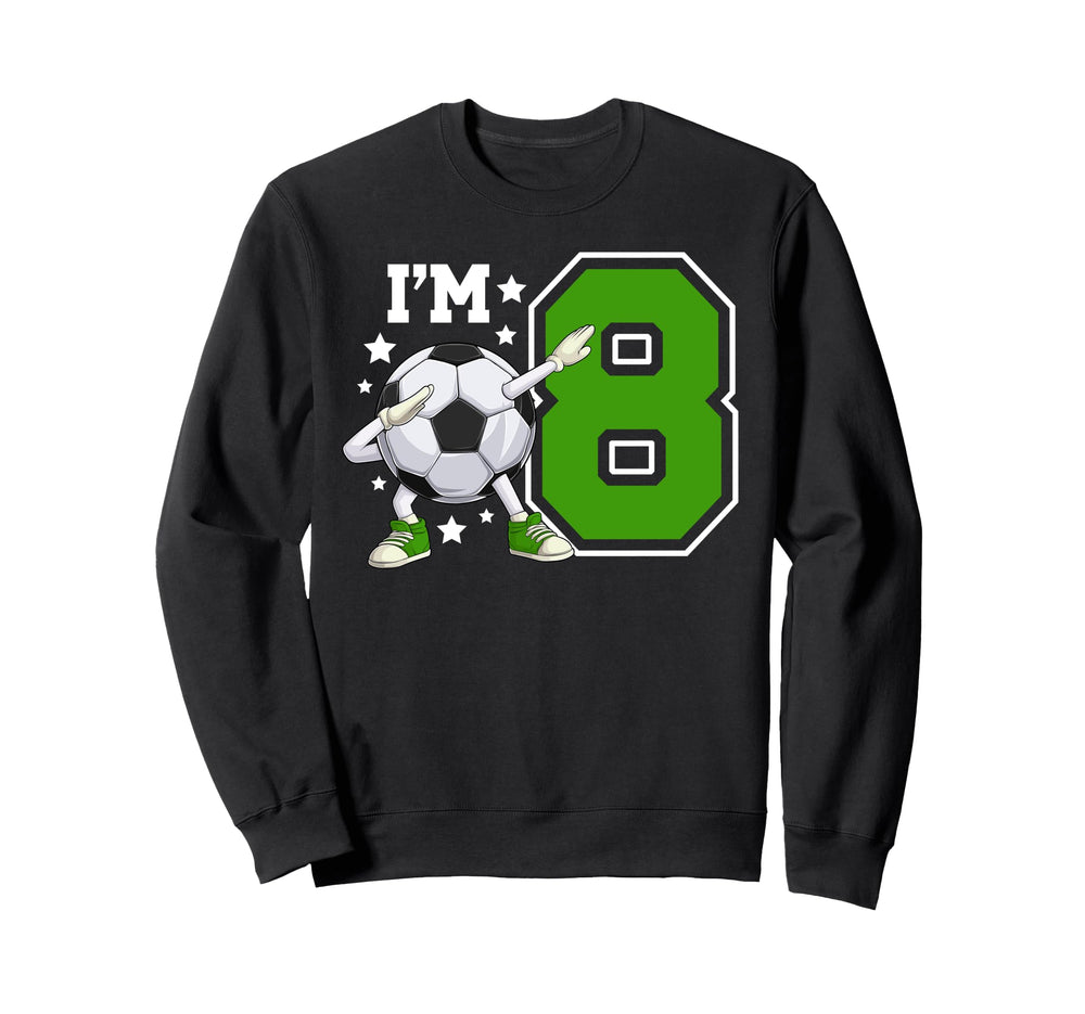 8Th Soccer Birthday Party Eight Sweatshirt - Streetwear Style for Adults