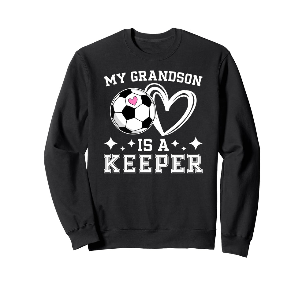 Proud Soccer Keeper Grandma Soccer Sweatshirt - Custom Art Print Unisex