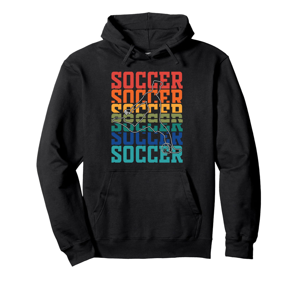 Soccer Soccer Players Gift Hoodie - Minimalist Print Men Women