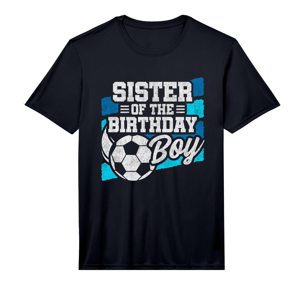 Soccer Birthday Birthday Sister Soccer T-Shirt - Graphic Print for Adults