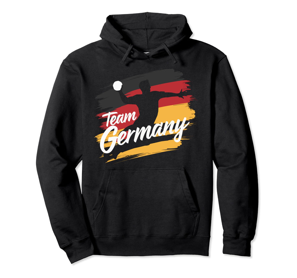 I Love Handball Player Sports Hoodie - Casual Everyday Wear Unisex