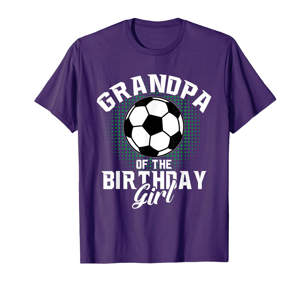 Grandpa Birthday Soccer Lover Gifts T-Shirt - Casual Everyday Wear Unisex