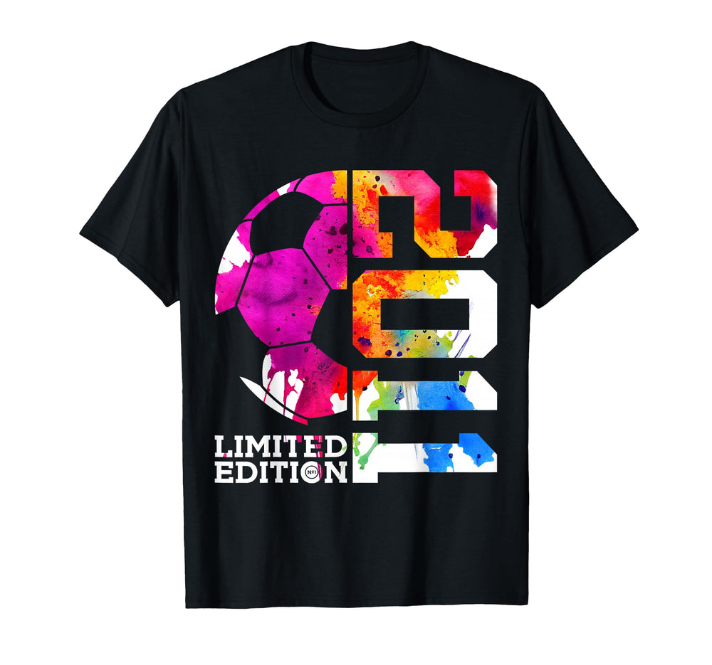 15Th Birthday Soccer 2011 T-Shirt - Streetwear Style Men Women