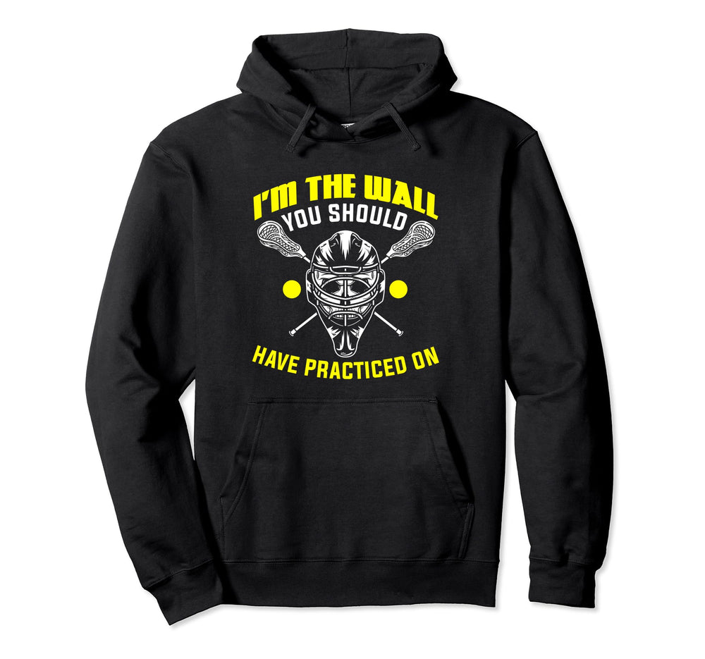 Lacrosse Goalie Lax Goalie Goalkeeper Hoodie - Novelty Apparel for Adults