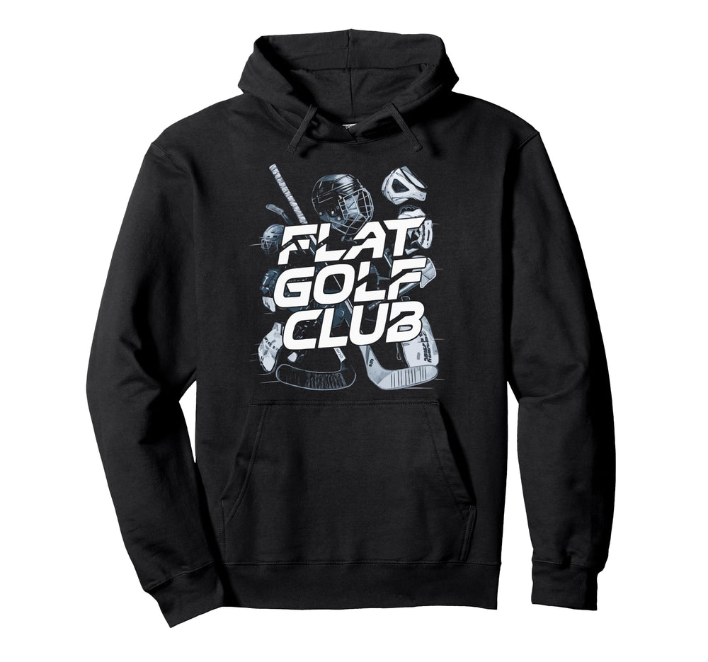 Funny Ice Hockey Player Winter Hoodie - Fun Novelty Design for Adults