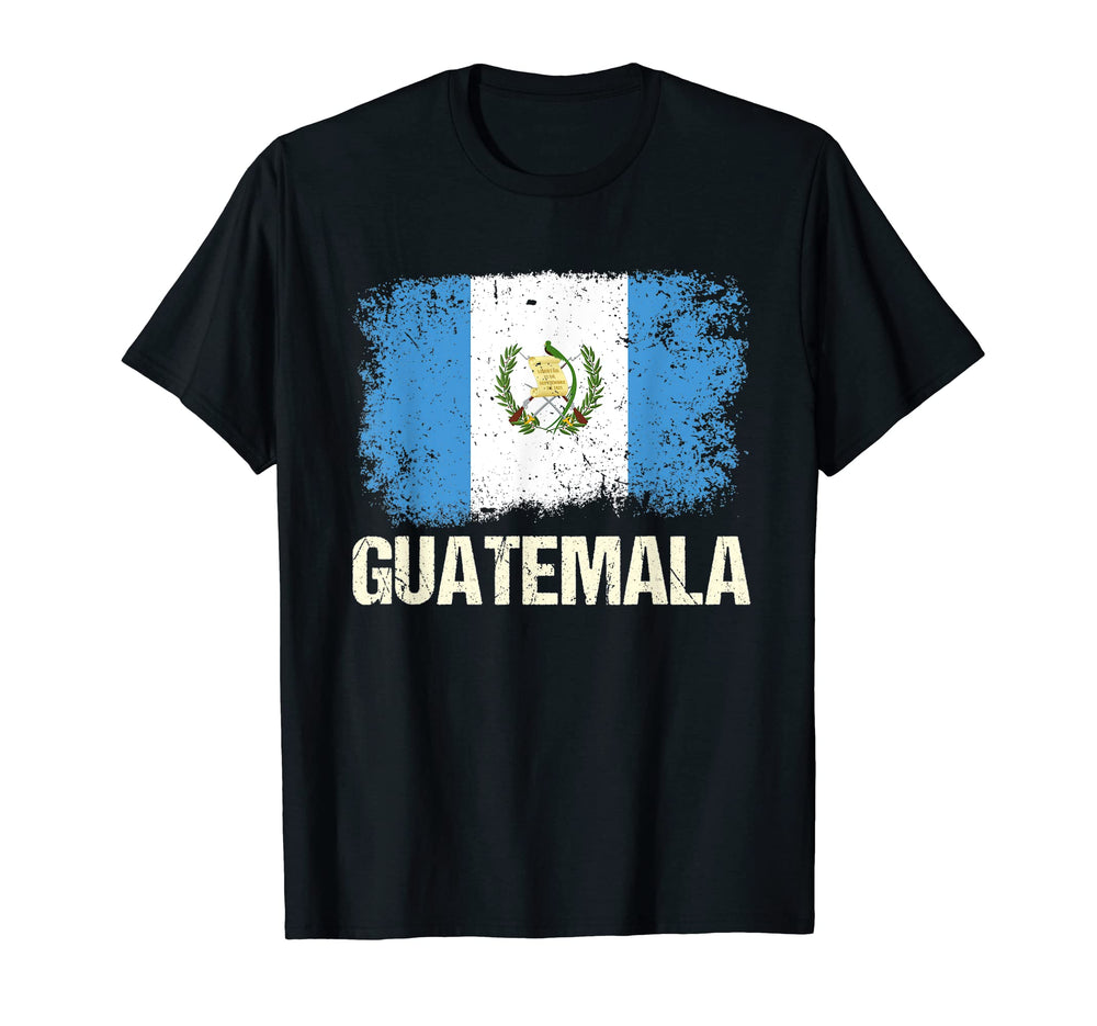Guatemala Flag Football Soccer Team T-Shirt - Aesthetic Graphic Unisex