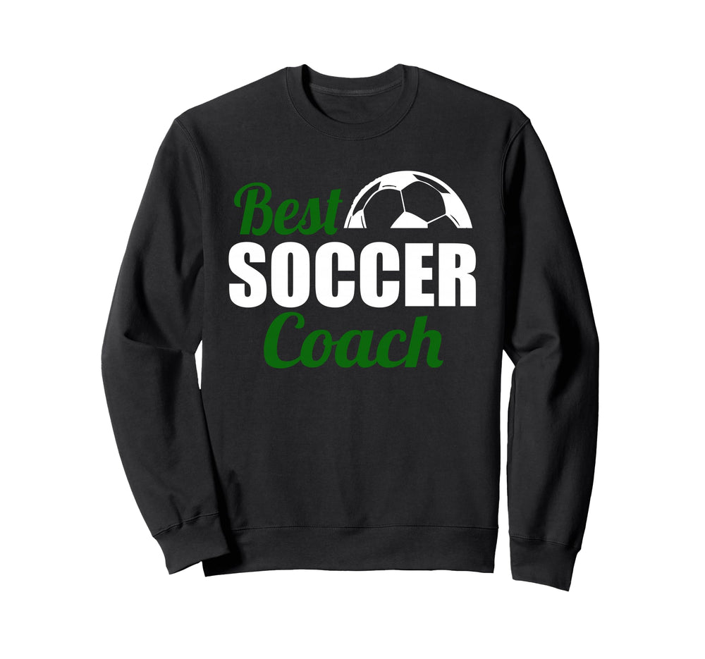 Best Soccer Coach Appreciation Team Sweatshirt - Minimalist Print Unisex